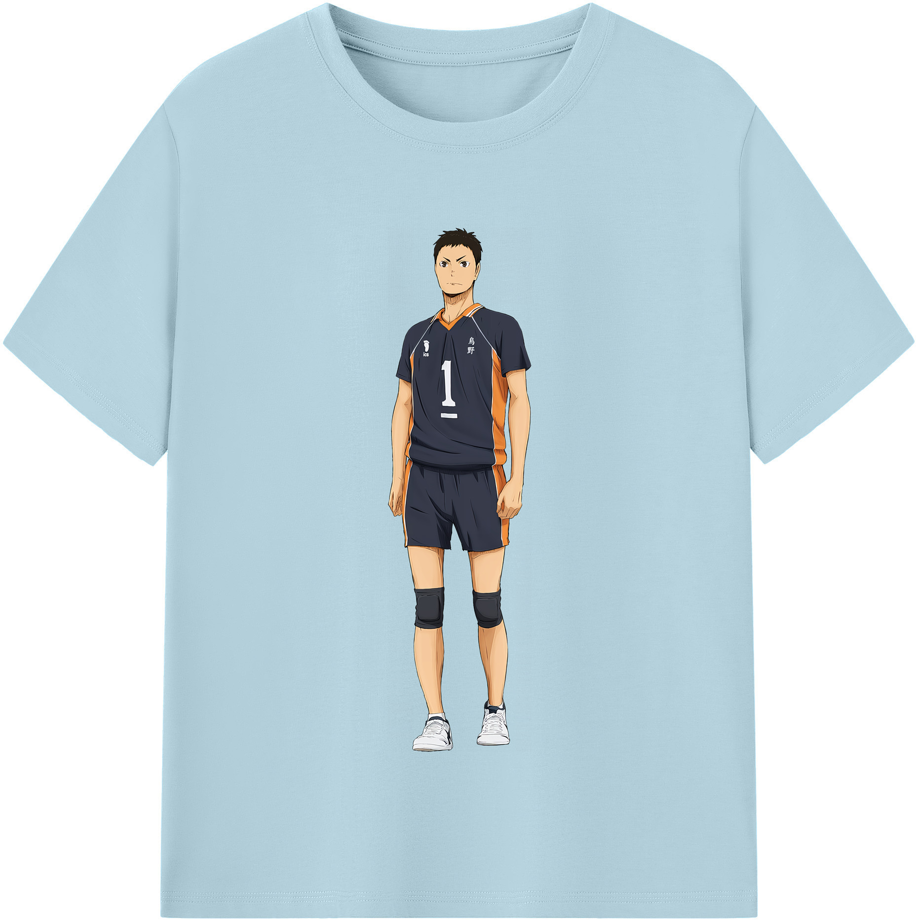 （画像用） ハイキュー!! Haikyu!! 綿100％半袖Tシャツ（フロントプリント）